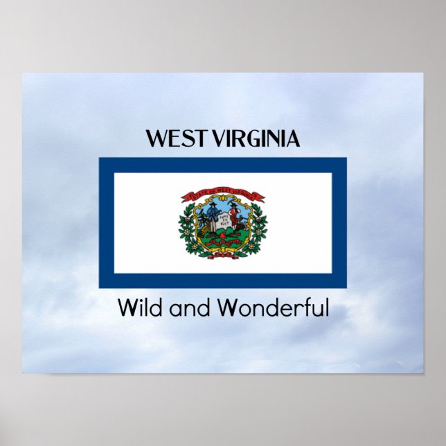 West Virginia, Wild and Wonderful, Poster (Vorne)