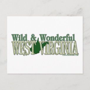 West Virginia Wild und wunderbar_2 Postkarte