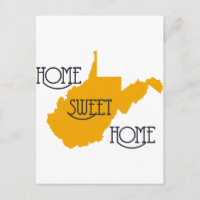 West Virginia Zuhause Sweet Zuhause von US Custom 