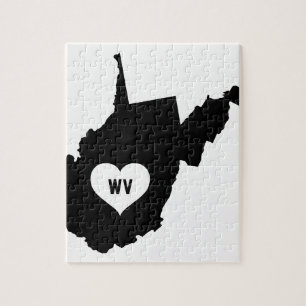 West- VirginiaLiebe Puzzle