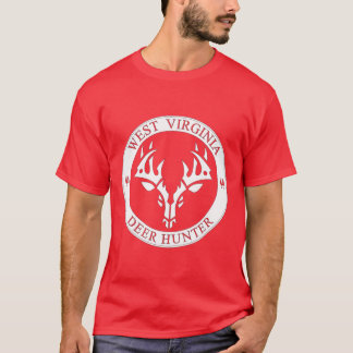 West- Virginiarotwild-Jäger (weiß) T-Shirt