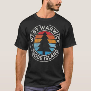 West Warwick Rhode Island RI Vintag Graphic Retro T-Shirt