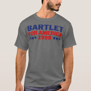 West Wing Bartlet for America 1998 3 T-Shirt