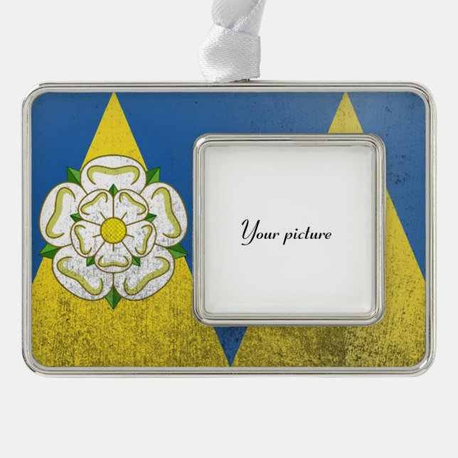 West Yorkshire Rahmen-Ornament Silber (Vorderseite)