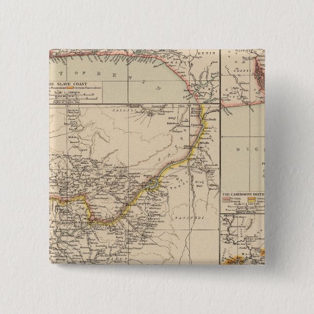 Westafrika 2 button (Vorderseite)