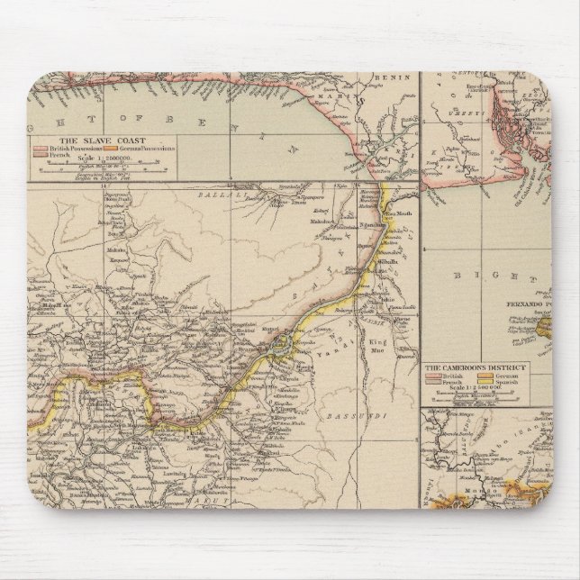 Westafrika 2 mousepad (Vorne)