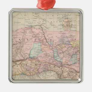 Westafrika 2 ornament aus metall