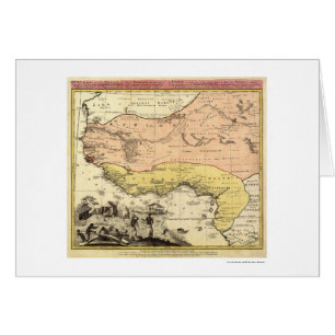 Westafrika-Karte 1743