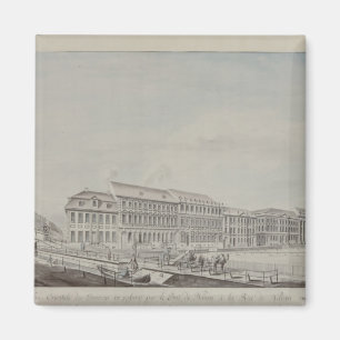 Westaspekt von Wilhelmsplatz, c.1773 Magnet