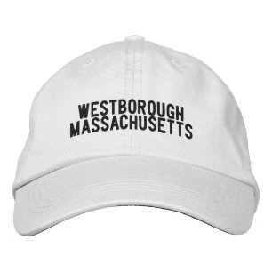 Westborough Massachusetts Hat Bestickte Baseballkappe