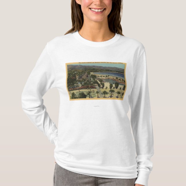 WestCabrillo Boulevard u. städtischer Swimmingpool T-Shirt (Vorderseite)