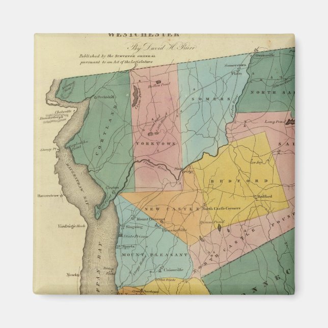 Westchester Landkreis Magnet (Vorne)