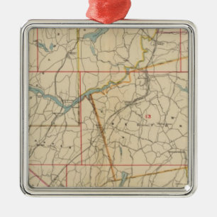 Westchester Landkreis, New York 2 Ornament Aus Metall