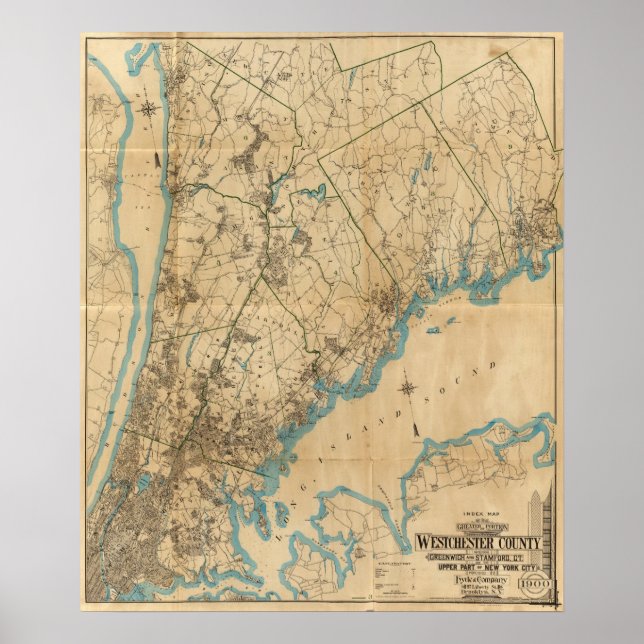 Westchester Landkreis, New York 3 Poster (Vorne)