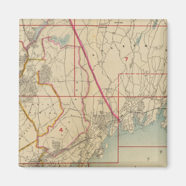 Westchester Landkreis, New York Magnet (Vorne)