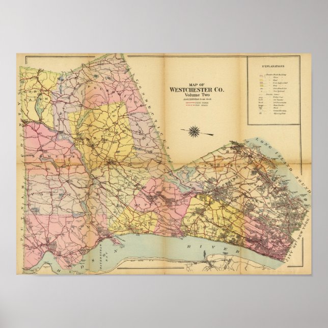 Westchester Landkreis, New York Poster (Vorne)