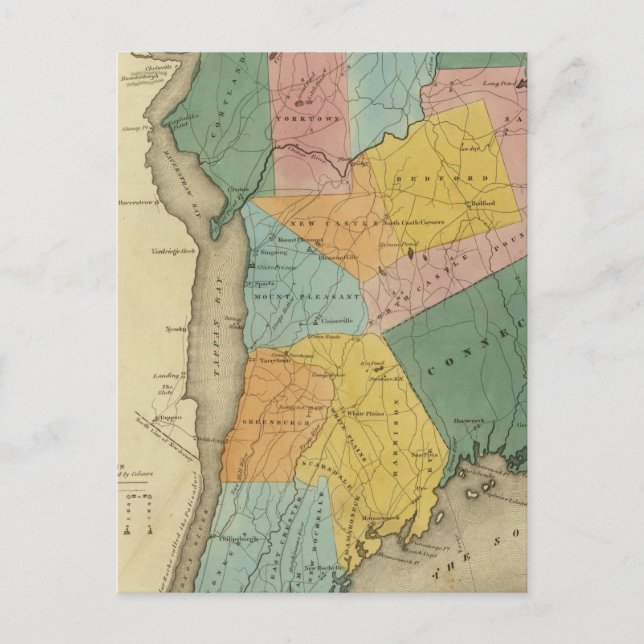 Westchester Landkreis Postkarte (Vorderseite)