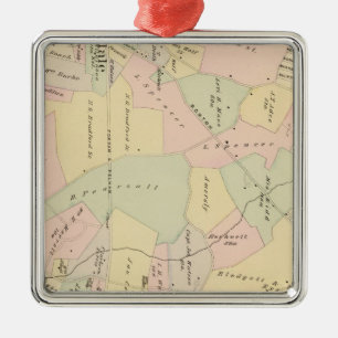 Westchester, New York Silbernes Ornament