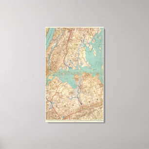 Westchester und Queens Leinwanddruck