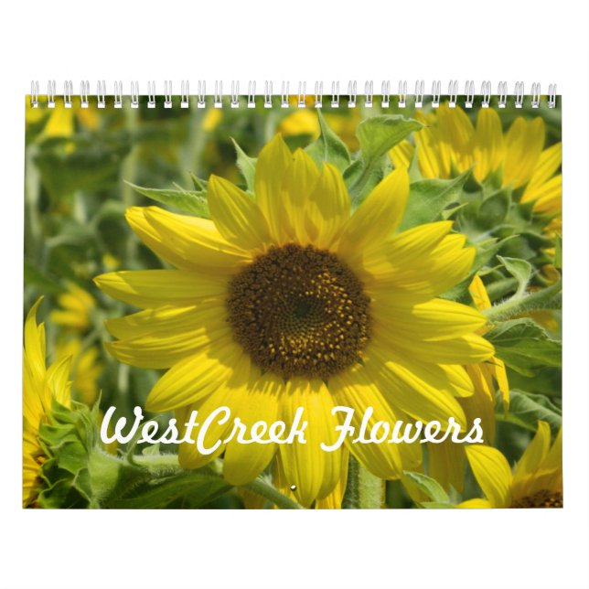 WestCreek-Blume-Kalender Kalender (Titelbild)