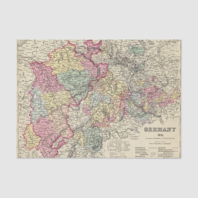 Westdeutschland 2 seidenpapier (Vorderseite)