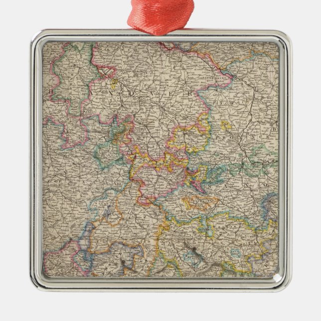 Westdeutschland Ornament Aus Metall (Vorne)