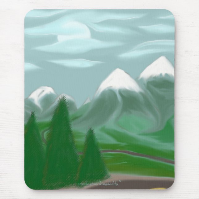 Westelch-Mondschein Mousepad (Vorne)