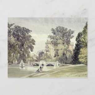 Westend des Serpentine, Kensington Gardens Postkarte