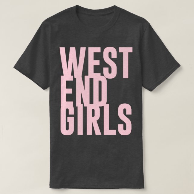 Westend Girls pink T-Shirt (Design vorne)