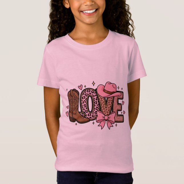 Wester V-day kids T-Shirt (Vorderseite)