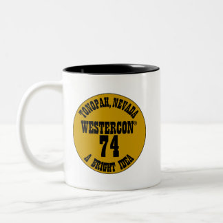 Westercon 74 Zwei-Tone-Kaffee-Tasse Zweifarbige Tasse
