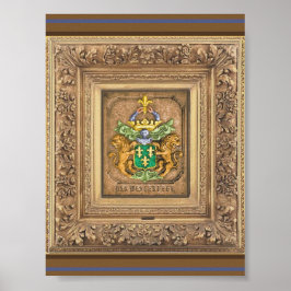 Westerfield, Niederländische Familienwappen. Poster