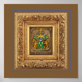 Westerfield, Niederländische Familienwappen. Poster