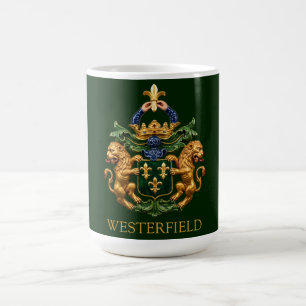 Westerfield niederländisches Familienwappen. Kaffeetasse