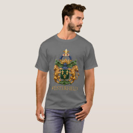 Westerfield niederländisches Familienwappen. T-Shirt