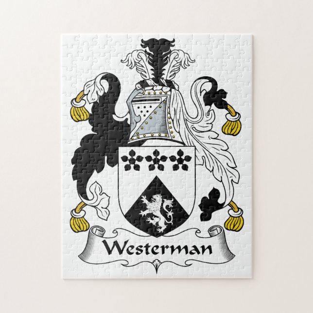 Westerman Familienwappen Puzzle (Vertikal)