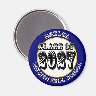 Western Abschlussklasse 2027 Magnet
