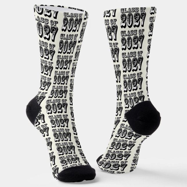 Western-Abschlussklasse 2027 Socken (Gewinkelt)