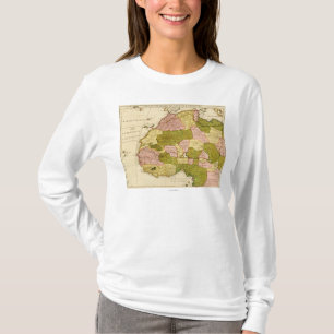 Western AfricaPanoramic MapWestern Afrika 3 T-Shirt