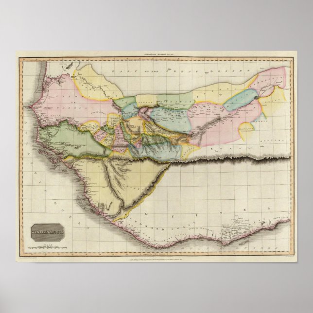 Western Afrika Poster (Vorne)