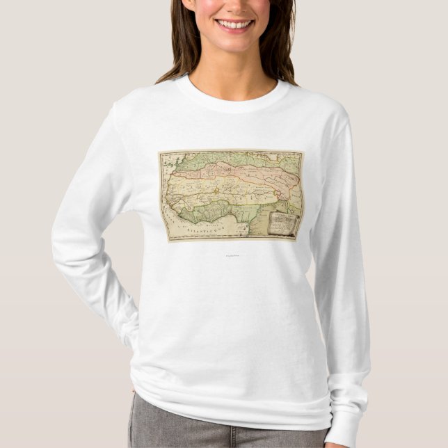 Western AfrikaPanoramablick Westafrika T-Shirt (Vorderseite)