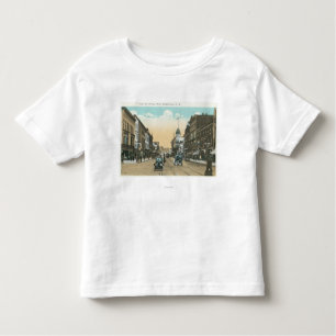 Western-Ansicht der Gerichts-Straße Kleinkind T-shirt