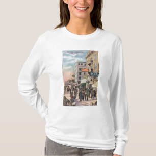 Western-Ansicht der Promenade T-Shirt
