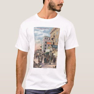 Western-Ansicht der Promenade T-Shirt