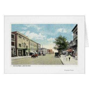 Western-Ansicht der Staats-Straße