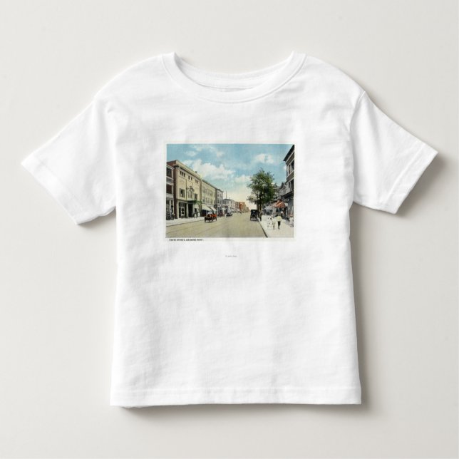 Western-Ansicht der Staats-Straße Kleinkind T-shirt (Vorderseite)