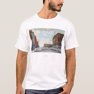 Western-Ansicht des Granits StreetButte, M.Ü. T-Shirt