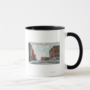 Western-Ansicht des Granits StreetButte, M.Ü. Tasse