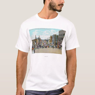 Western-Ansicht von der Stechpalmen-Straße T-Shirt