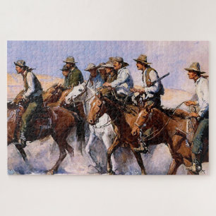 Western Art by WHD Koerner Puzzle